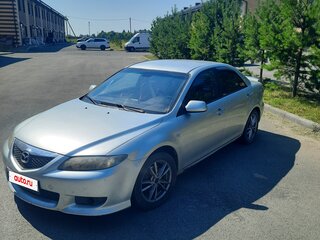 2006 Mazda 6 I (GG) Рестайлинг, серебристый, 360000 рублей, вид 1