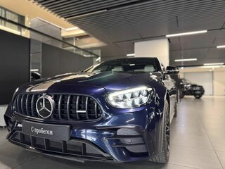 2022 Mercedes-Benz E-Класс AMG 53 AMG V (W213) Рестайлинг, синий, 7490000 рублей, вид 3