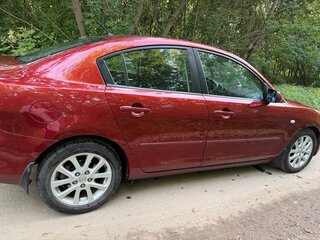 2008 Mazda 3 I (BK) Рестайлинг, красный, 690000 рублей, вид 3