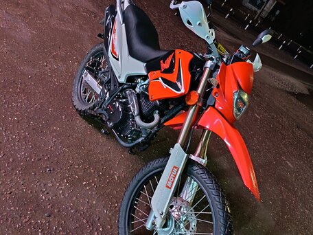 2015 Motoland XR250 Enduro, красный, 80000 рублей, вид 2