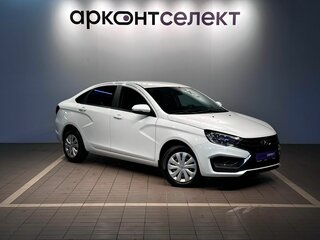 2024 Lada (ВАЗ) Vesta I Рестайлинг (NG), белый, 1310000 рублей, вид 3