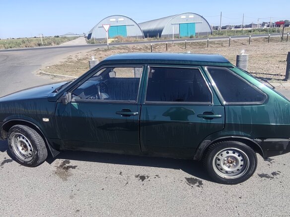 1999 Lada (ВАЗ) 2109 21093i, зелёный - вид 3