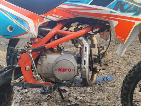 2021 Kayo Basic YX125, голубой, 55000 рублей, вид 2