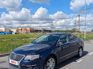 2008 Volkswagen Passat B6, синий, 520000 рублей, вид 2