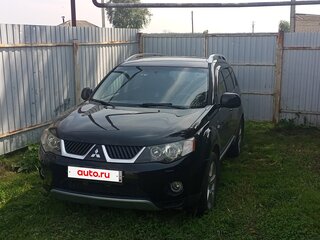 2008 Mitsubishi Outlander II, чёрный, 899000 рублей, вид 3