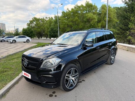 2014 Mercedes-Benz GL-Класс 400 II (X166), чёрный, 2130000 рублей, вид 1