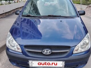 2008 Hyundai Getz I Рестайлинг, синий, 300000 рублей, вид 1