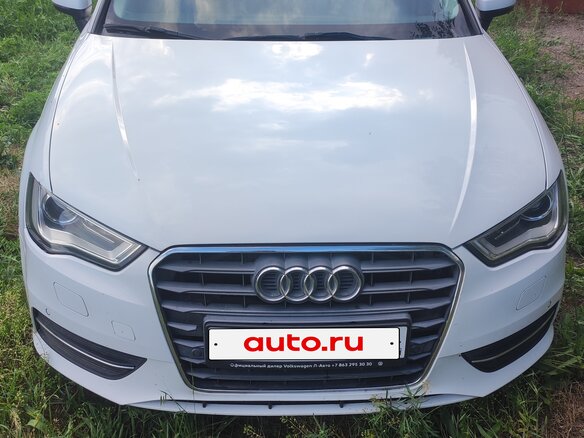 2014 Audi A3 III (8V), белый, 1300000 рублей - вид 1