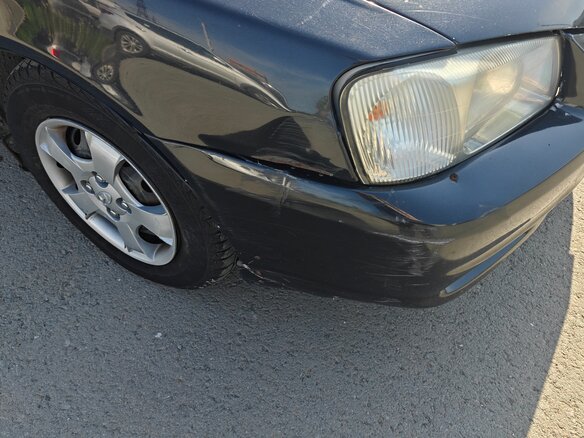 2008 Hyundai Accent ТагАЗ II, чёрный - вид 8