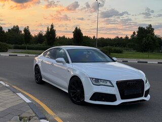 2012 Audi A7 S-tronic I (4G), белый, 2350000 рублей, вид 3