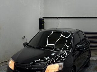2017 Lada (ВАЗ) Granta Sport I, чёрный, 670000 рублей, вид 3