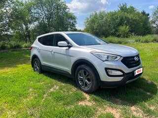 2013 Hyundai Santa Fe III, серебристый, 1500000 рублей, вид 1