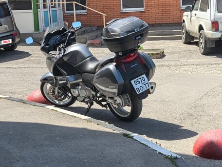2006 Honda NT700V Deauville, серебристый, 500000 рублей, вид 1