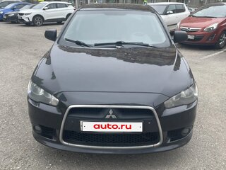 2012 Mitsubishi Lancer X Рестайлинг, чёрный, 600000 рублей, вид 2