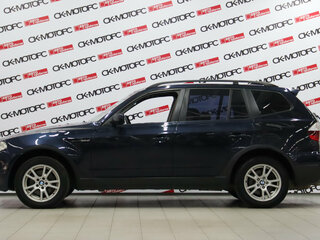 2008 BMW X3 30i I (E83) Рестайлинг, синий, 1055170 рублей, вид 5