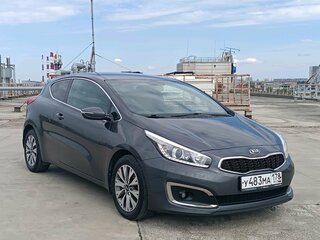 2016 Kia Ceed II Рестайлинг, серый, 1050000 рублей, вид 3