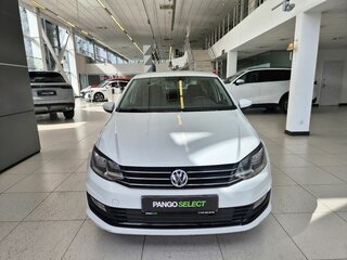 2019 Volkswagen Polo V Рестайлинг, белый, 1169000 рублей, вид 2
