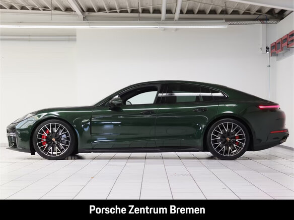 2026 Porsche Panamera 4S E-Hybrid III, зелёный - вид 1