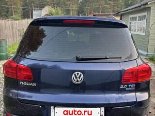 2014 Volkswagen Tiguan I Рестайлинг, синий, 1530000 рублей, вид 3