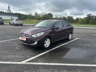 2013 Hyundai Solaris I, фиолетовый, 820000 рублей, вид 1