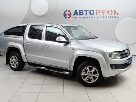 2012 Volkswagen Amarok Double Cab part-time I, серебристый, 1434000 рублей, вид 1