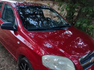 2008 Chevrolet Aveo I Рестайлинг, красный, 500000 рублей, вид 1