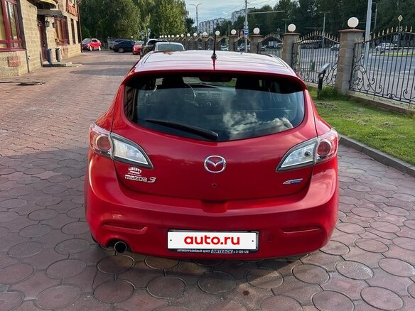 2012 Mazda 3 II (BL) Рестайлинг, пурпурный, 587648 рублей - вид 3