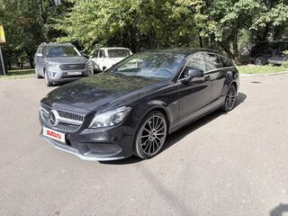 2017 Mercedes-Benz CLS 350 BlueTEC II (C218) Рестайлинг, чёрный, 3000000 рублей, вид 1