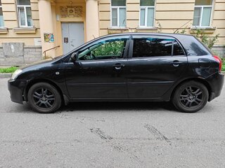 2006 Toyota Corolla IX (E120, E130) Рестайлинг, чёрный, 650000 рублей, вид 3