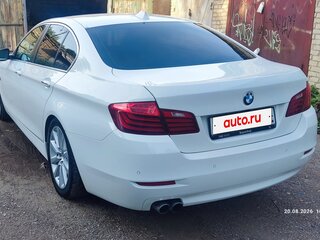 2013 BMW 5 серии 525d xDrive VI (F10/F11/F07) Рестайлинг, белый, 2500000 рублей, вид 5