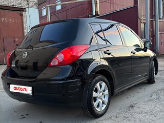 2007 Nissan Tiida I, чёрный, 549000 рублей, вид 4