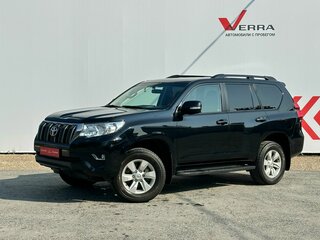 2021 Toyota Land Cruiser Prado 150 Series Рестайлинг 3, чёрный, 4900000 рублей, вид 1