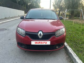 2017 Renault Logan II, красный, 400000 рублей, вид 1