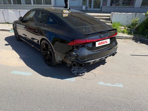 2021 Audi A7 55 TFSI II (4K), чёрный, 6150000 рублей - вид 23