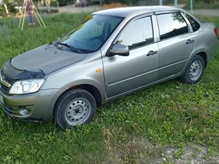 2012 Lada (ВАЗ) Granta I, серый, 250000 рублей, вид 4