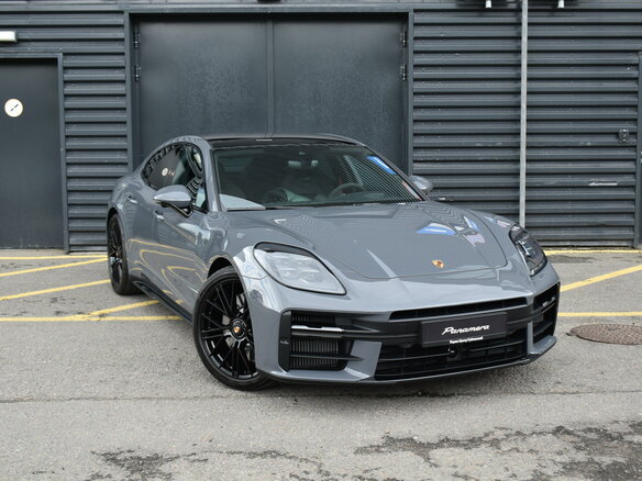 2026 Porsche Panamera GTS III, серый - вид 7