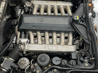 1991 BMW 7 серии 730i II (E32), чёрный, 1500000 рублей, вид 4
