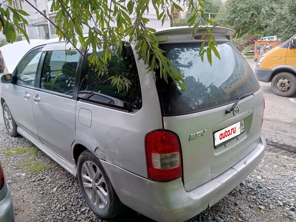 1999 Mazda MPV II (LW), серебристый, 310000 рублей - вид 8