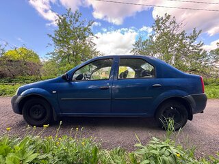 2005 Renault Logan I, синий, 404000 рублей, вид 4