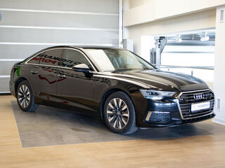 2020 Audi A6 40 TDI V (C8), чёрный, 4265000 рублей, вид 3