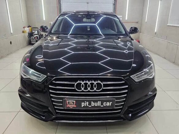2017 Audi A6 IV (C7) Рестайлинг, чёрный - вид 36