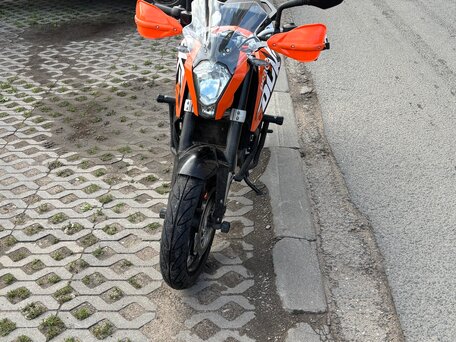2014 KTM 200 Duke, оранжевый, 230000 рублей, вид 2