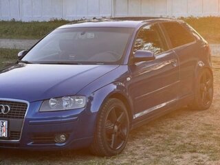 2005 Audi A3 II (8P) Рестайлинг 1, синий, 540000 рублей, вид 1