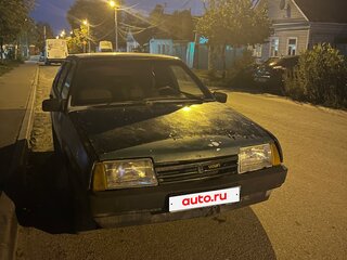 2004 Lada (ВАЗ) 21099, зелёный, 60000 рублей, вид 1