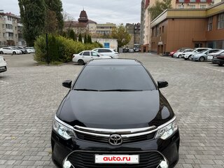 2016 Toyota Camry VII (XV50) Рестайлинг, чёрный, 2150000 рублей, вид 1