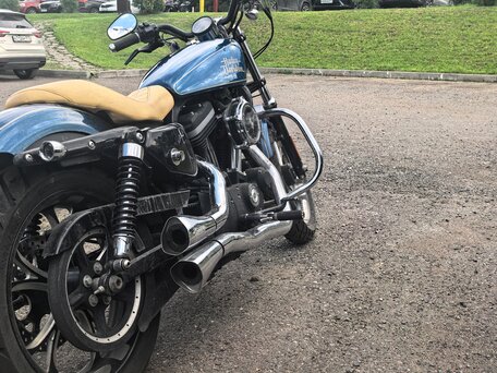 2014 Harley-Davidson Sportster 883, синий, 599000 рублей, вид 5