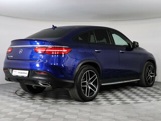 2019 Mercedes-Benz GLE Coupe 400 I (C292), синий, 5100000 рублей, вид 5