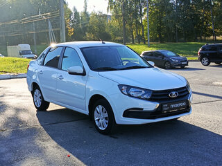 2021 Lada (ВАЗ) Granta I Рестайлинг, белый, 634000 рублей, вид 3
