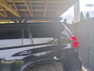 2018 Toyota Land Cruiser Prado 150 Series Рестайлинг 2, чёрный, 4050000 рублей, вид 4