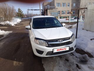 2014 Lada (ВАЗ) Granta I, белый, 410000 рублей, вид 1